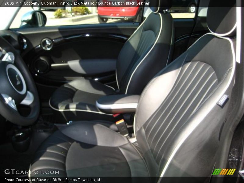 Astro Black Metallic / Lounge Carbon Black Leather 2009 Mini Cooper S Clubman