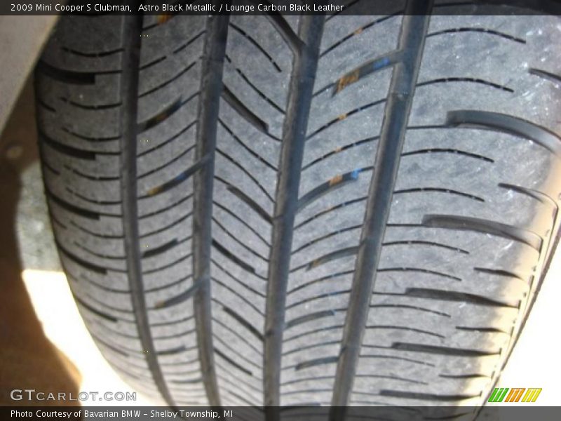 Astro Black Metallic / Lounge Carbon Black Leather 2009 Mini Cooper S Clubman