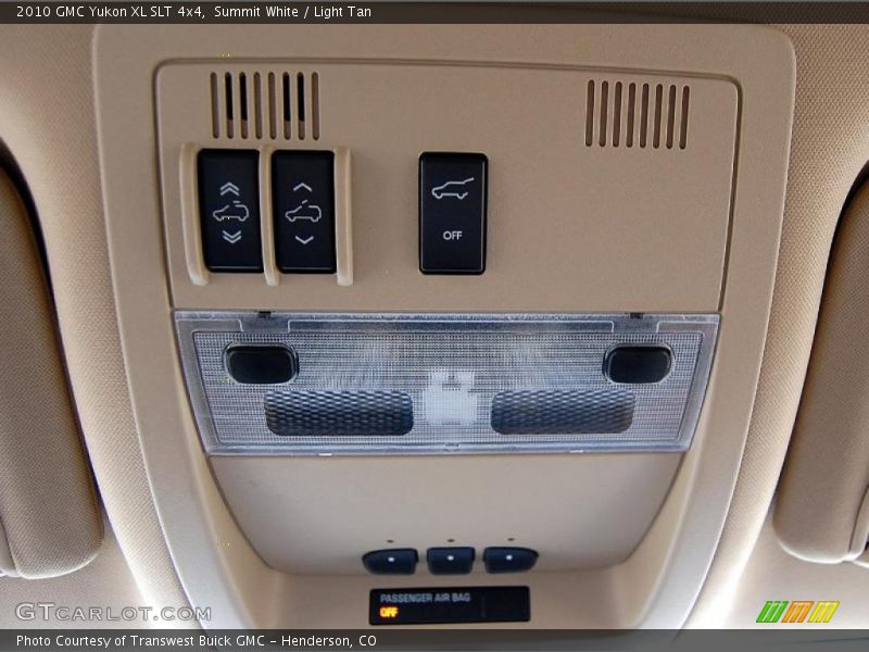 Summit White / Light Tan 2010 GMC Yukon XL SLT 4x4