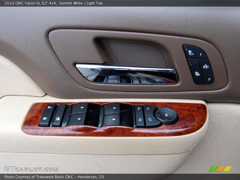Summit White / Light Tan 2010 GMC Yukon XL SLT 4x4