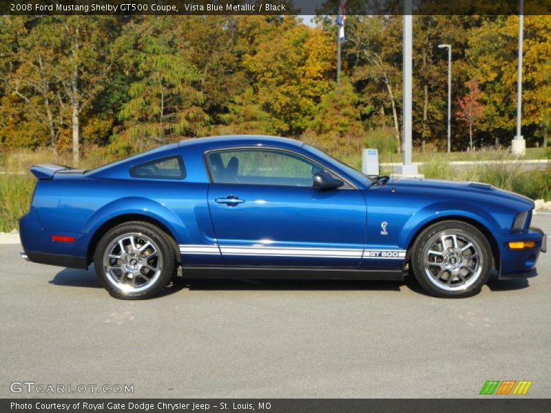  2008 Mustang Shelby GT500 Coupe Vista Blue Metallic