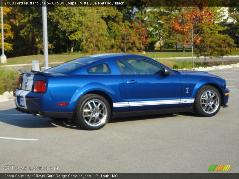 2008 Mustang Shelby GT500 Coupe Vista Blue Metallic