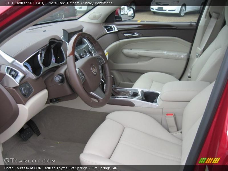  2011 SRX FWD Shale/Brownstone Interior