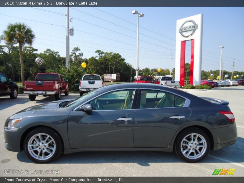 Dark Slate / Caffe Latte 2010 Nissan Maxima 3.5 S