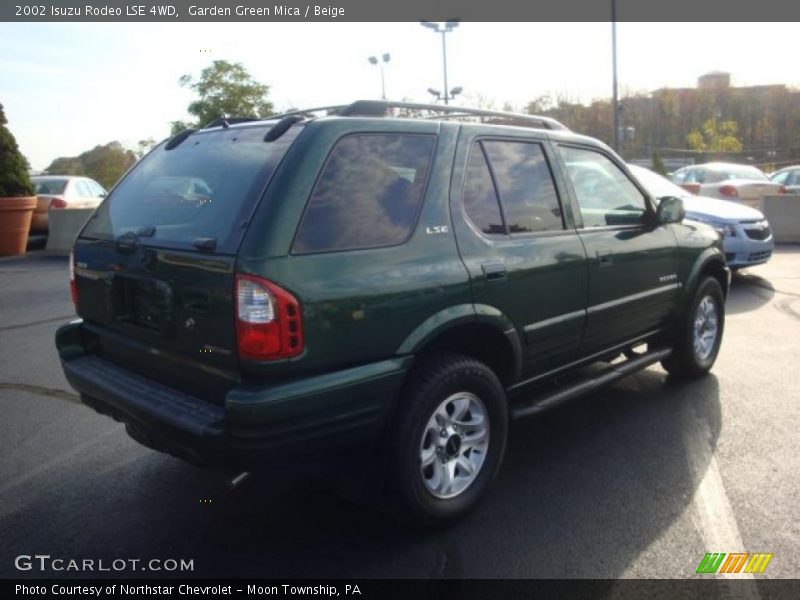 Garden Green Mica / Beige 2002 Isuzu Rodeo LSE 4WD