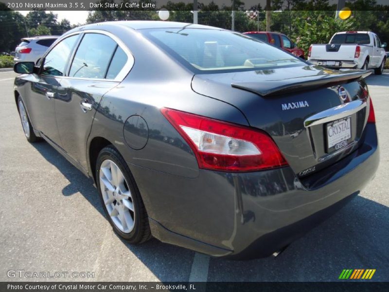 Dark Slate / Caffe Latte 2010 Nissan Maxima 3.5 S