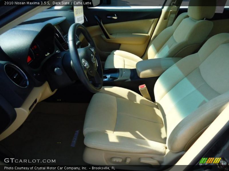 Dark Slate / Caffe Latte 2010 Nissan Maxima 3.5 S