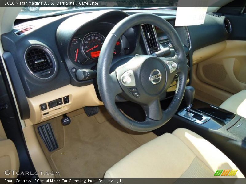 Dark Slate / Caffe Latte 2010 Nissan Maxima 3.5 S