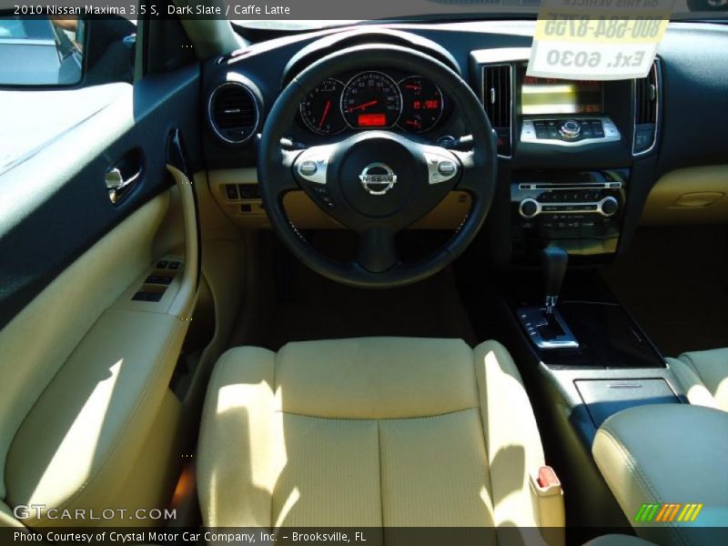 Dark Slate / Caffe Latte 2010 Nissan Maxima 3.5 S