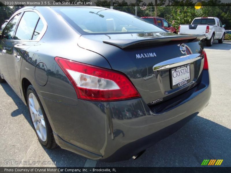 Dark Slate / Caffe Latte 2010 Nissan Maxima 3.5 S