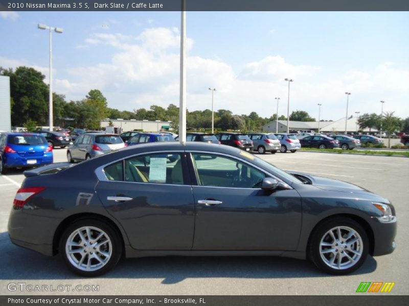Dark Slate / Caffe Latte 2010 Nissan Maxima 3.5 S