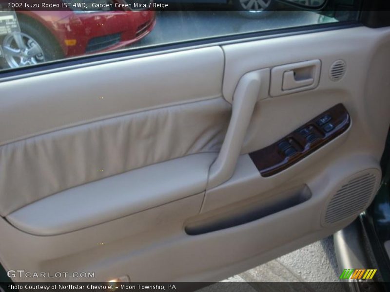 Garden Green Mica / Beige 2002 Isuzu Rodeo LSE 4WD
