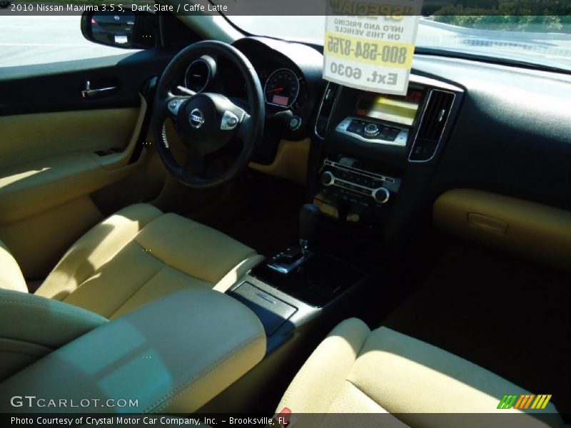 Dark Slate / Caffe Latte 2010 Nissan Maxima 3.5 S