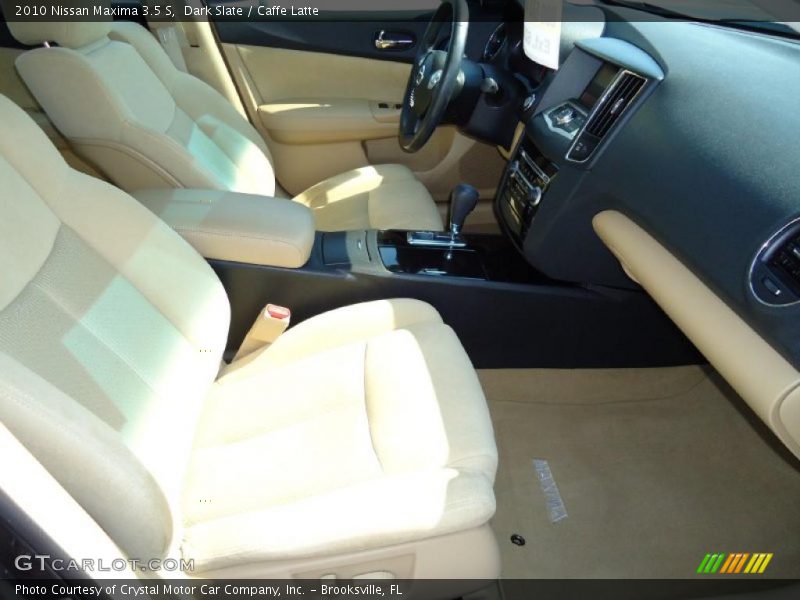 Dark Slate / Caffe Latte 2010 Nissan Maxima 3.5 S
