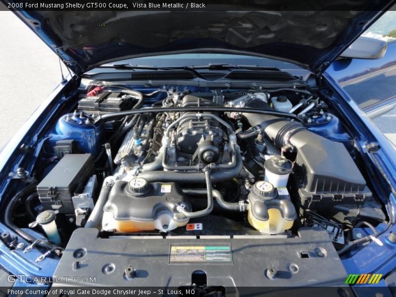  2008 Mustang Shelby GT500 Coupe Engine - 5.4 Liter Supercharged DOHC 32-Valve V8