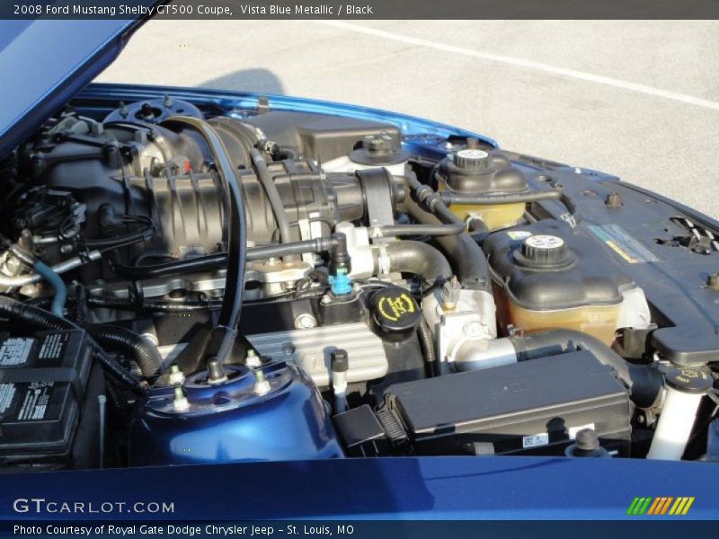  2008 Mustang Shelby GT500 Coupe Engine - 5.4 Liter Supercharged DOHC 32-Valve V8