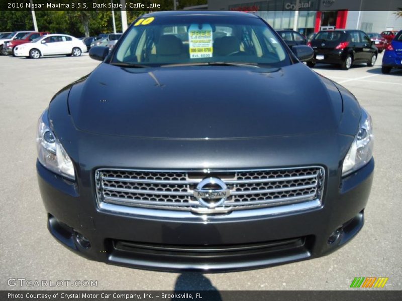 Dark Slate / Caffe Latte 2010 Nissan Maxima 3.5 S