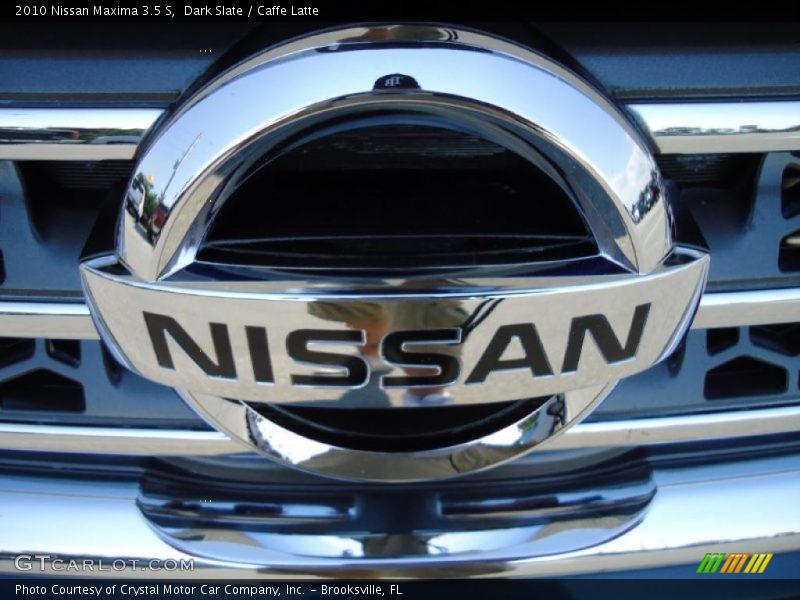 Dark Slate / Caffe Latte 2010 Nissan Maxima 3.5 S