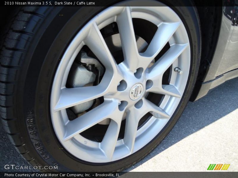 Dark Slate / Caffe Latte 2010 Nissan Maxima 3.5 S