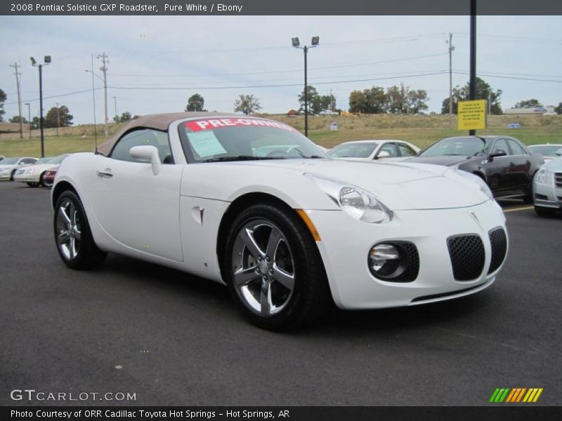  2008 Solstice GXP Roadster Pure White