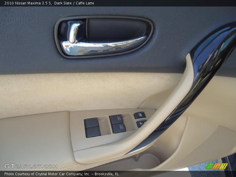 Dark Slate / Caffe Latte 2010 Nissan Maxima 3.5 S