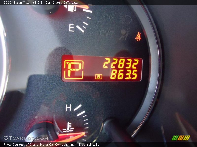 Dark Slate / Caffe Latte 2010 Nissan Maxima 3.5 S