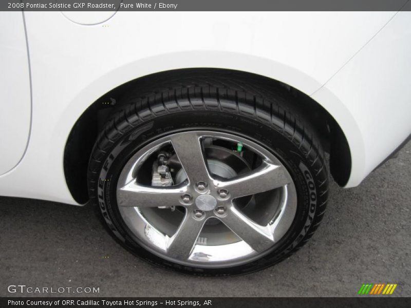 Pure White / Ebony 2008 Pontiac Solstice GXP Roadster