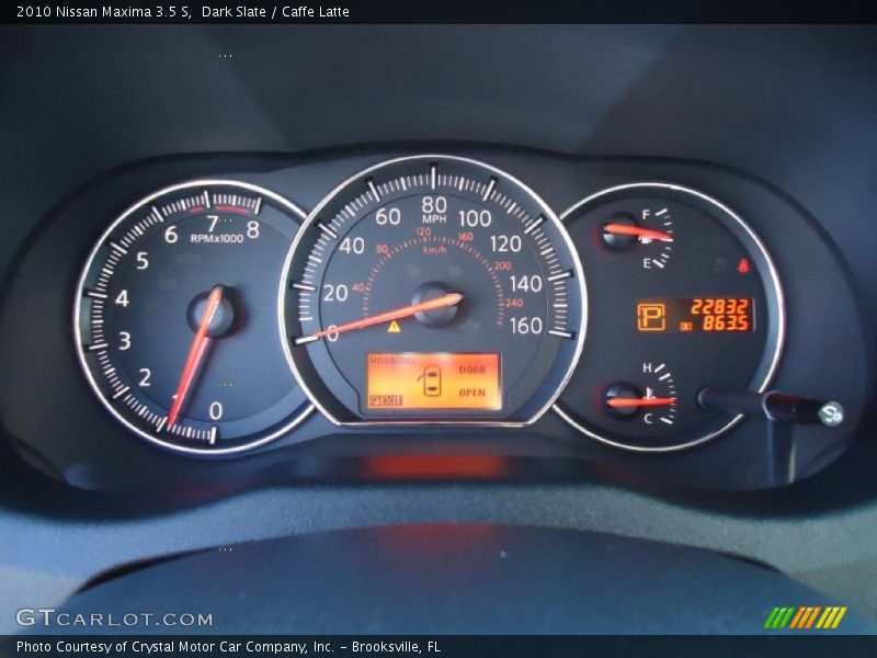 Dark Slate / Caffe Latte 2010 Nissan Maxima 3.5 S