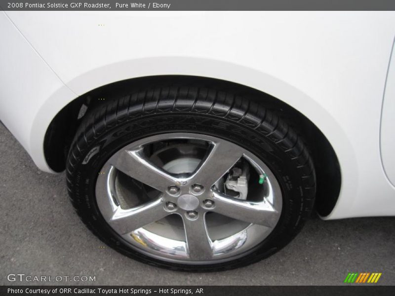 Pure White / Ebony 2008 Pontiac Solstice GXP Roadster