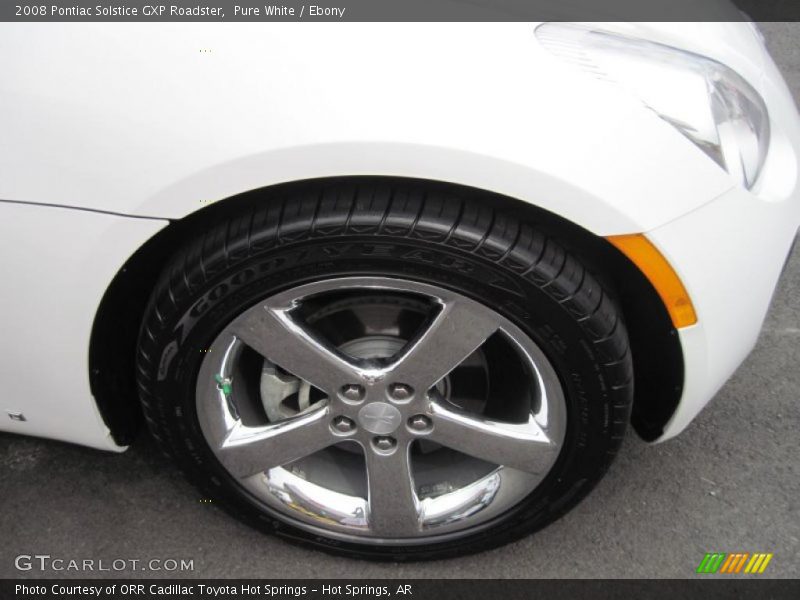 Pure White / Ebony 2008 Pontiac Solstice GXP Roadster