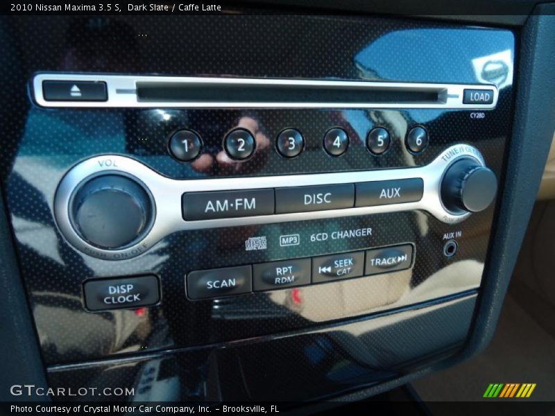 Dark Slate / Caffe Latte 2010 Nissan Maxima 3.5 S
