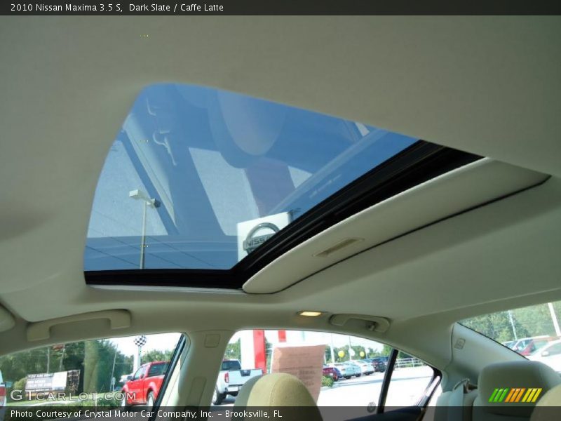 Dark Slate / Caffe Latte 2010 Nissan Maxima 3.5 S