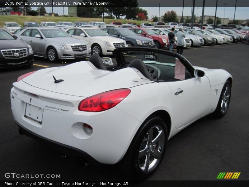 Pure White / Ebony 2008 Pontiac Solstice GXP Roadster