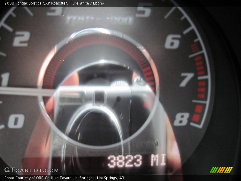 Pure White / Ebony 2008 Pontiac Solstice GXP Roadster