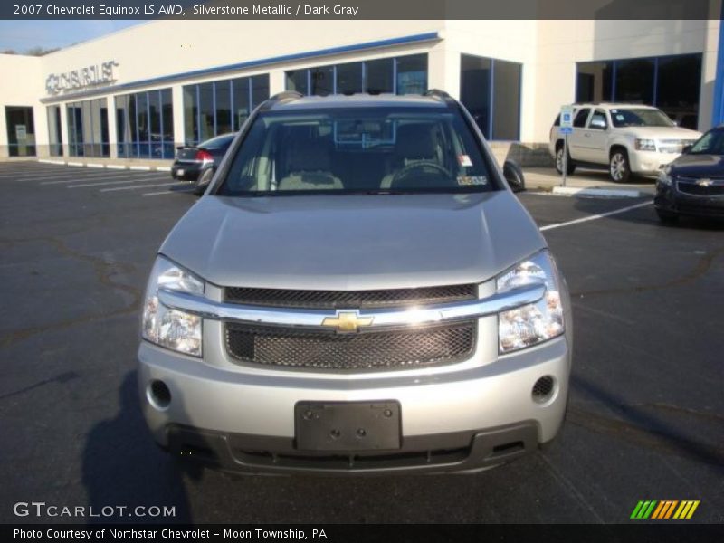 Silverstone Metallic / Dark Gray 2007 Chevrolet Equinox LS AWD