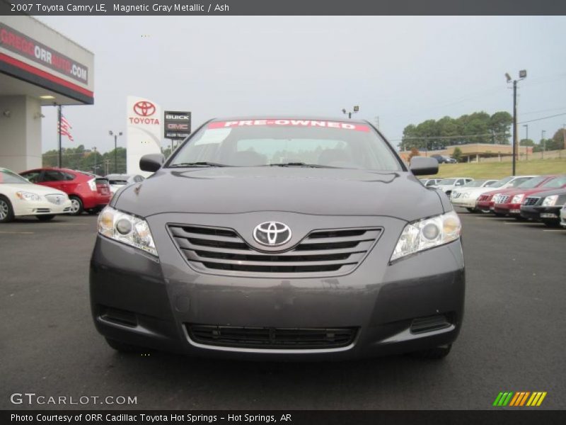 Magnetic Gray Metallic / Ash 2007 Toyota Camry LE