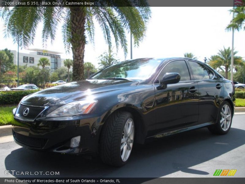 Black Onyx / Cashmere Beige 2006 Lexus IS 350