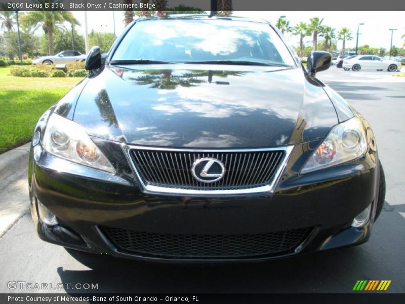 Black Onyx / Cashmere Beige 2006 Lexus IS 350