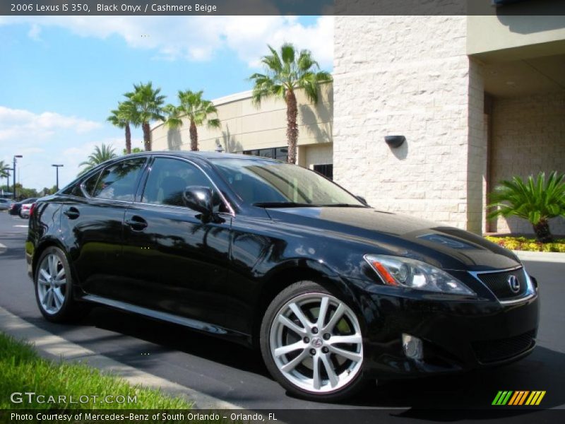 Black Onyx / Cashmere Beige 2006 Lexus IS 350