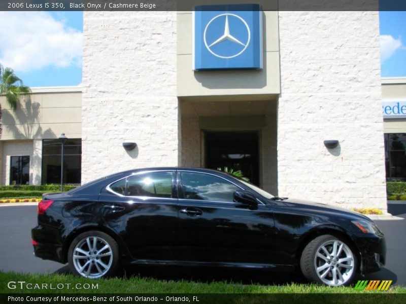 Black Onyx / Cashmere Beige 2006 Lexus IS 350