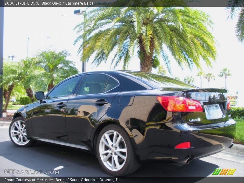 Black Onyx / Cashmere Beige 2006 Lexus IS 350