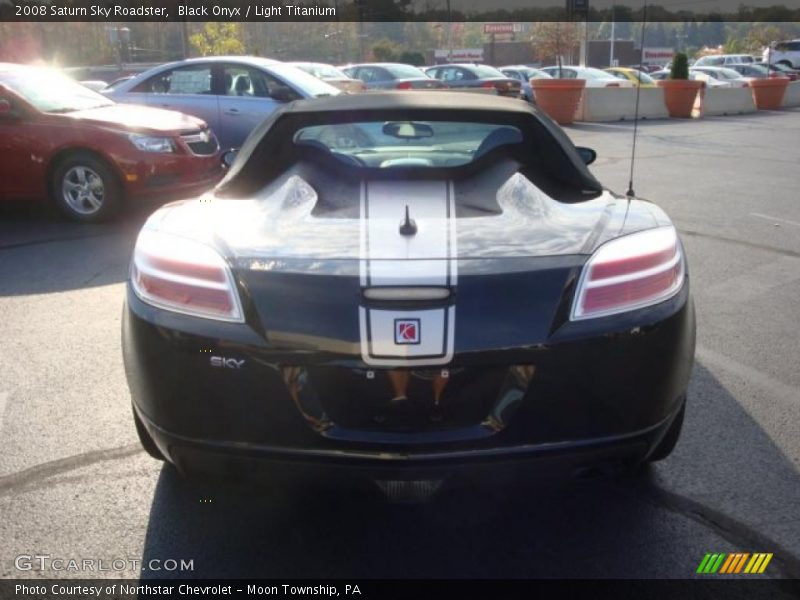 Black Onyx / Light Titanium 2008 Saturn Sky Roadster