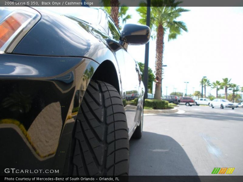 Black Onyx / Cashmere Beige 2006 Lexus IS 350