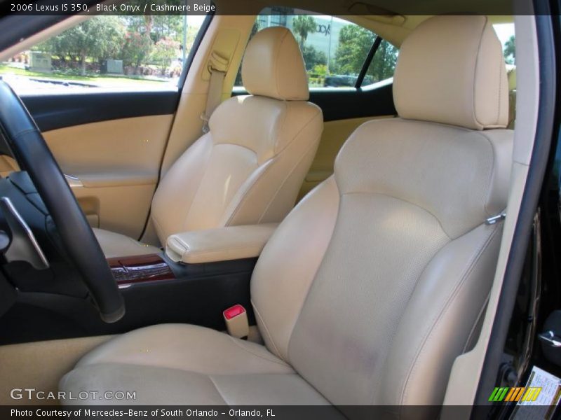 Black Onyx / Cashmere Beige 2006 Lexus IS 350