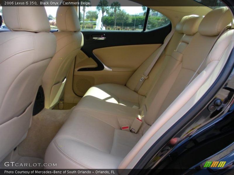 Black Onyx / Cashmere Beige 2006 Lexus IS 350
