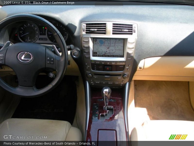 Black Onyx / Cashmere Beige 2006 Lexus IS 350