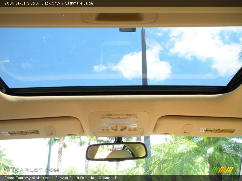 Black Onyx / Cashmere Beige 2006 Lexus IS 350