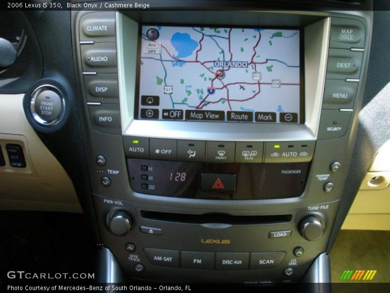 Black Onyx / Cashmere Beige 2006 Lexus IS 350