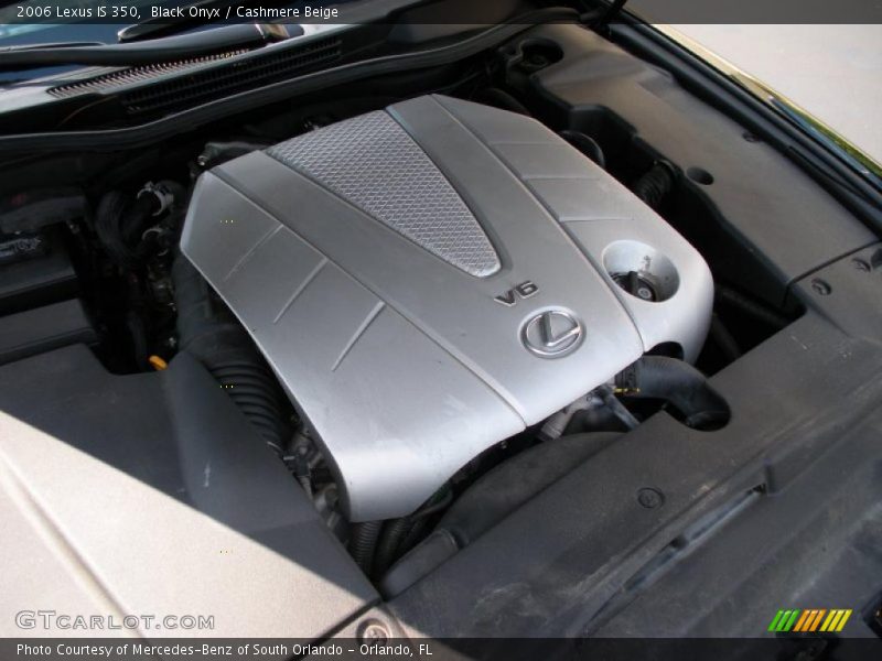 Black Onyx / Cashmere Beige 2006 Lexus IS 350