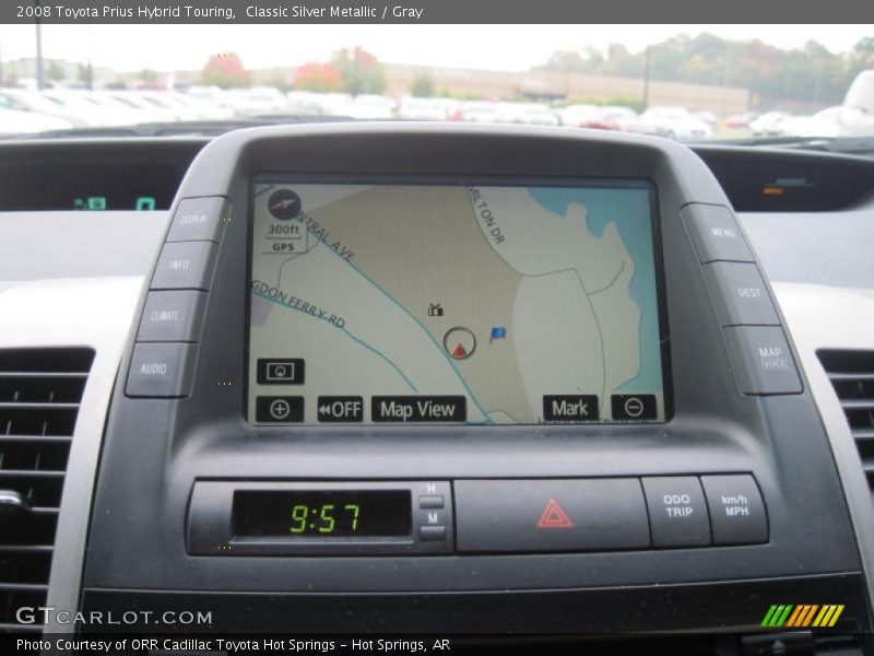 Navigation of 2008 Prius Hybrid Touring